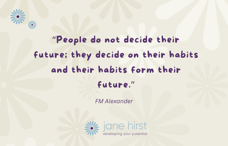People do not decide their future; they decide on their habits and their habits form their future.